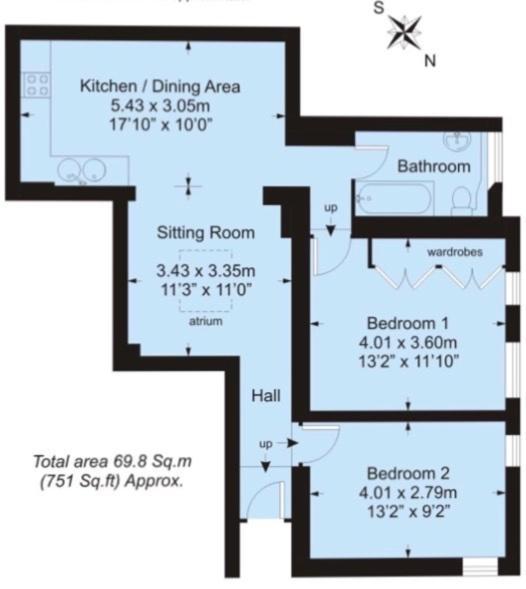 Hollyhocks Holiday Home- 2 Bedroomed Ground Floor Apartment Sleeps 5 أيفي بريدج المظهر الخارجي الصورة